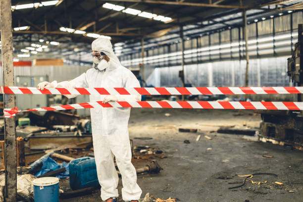 Professional Odor Removal technician working in Fulton, CA